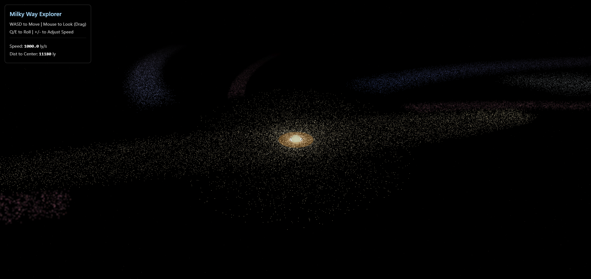 Milky Way 3D Explorer